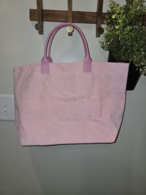 🔥 Pink Tote Bag with Top Handles